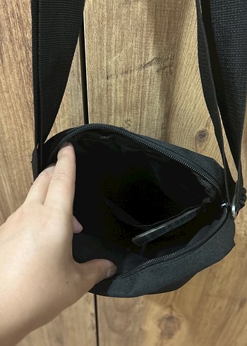 Hummel Siyah Baskılı Bel Detaylı Kadın Çapraz Çanta