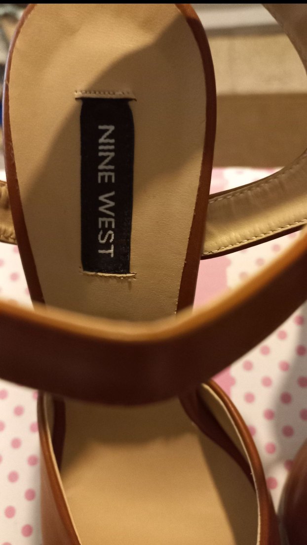 Nine West Kahverengi Platform Topuklu Kadın Ayakkabı - Görsel 3
