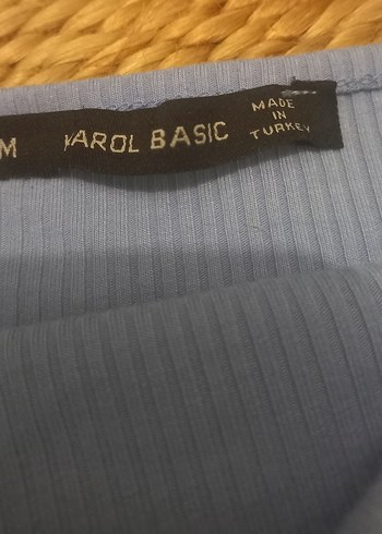 Karol Mavi Kolsuz Midi Atlet - Görsel 3