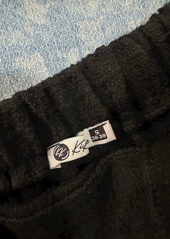 Düğmeli Siyah Midi Kadın ikili takım etek blazer - Görsel 3