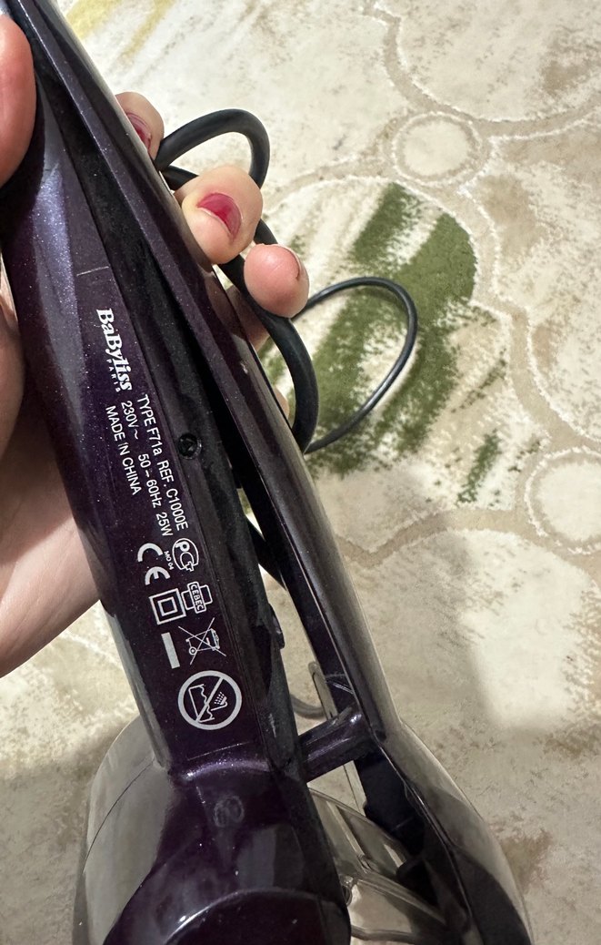 BaByliss Mor Saç Şekillendirici otomatik su dalgası - Görsel 5