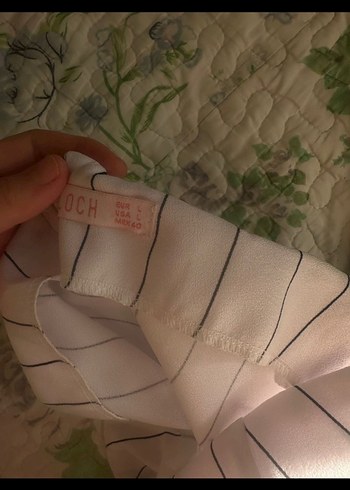 Beyaz Çizgili Straplez Kadın Tulum - Görsel 5