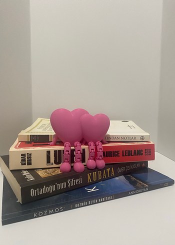 Beden Renkli Kalp Figürleri Mini Dekoratif Masa Süsü