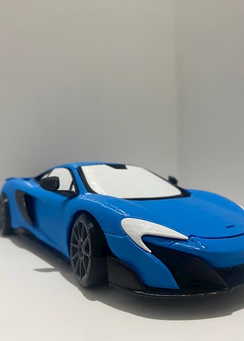 McLaren 675LT 3D Maket Modeli Koleksiyon ve Dekoratif