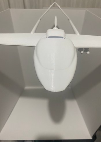 Bayraktar TB3 3D Modeli Mini Dekoratif ve Koleksiyonluk