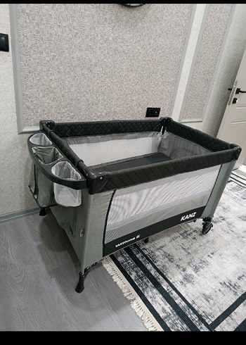  Beden KANZ Gri Oyun Parkı Yatak