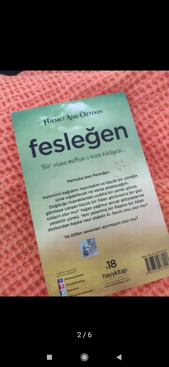 Fesleğen - Hikmet Anıl Öztekin - Görsel 2