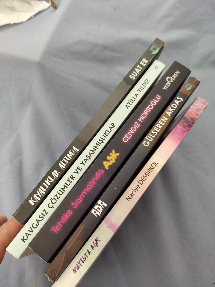 Çeşitli Kitaplar: Aşk, Kayalıklar, Macera - Görsel 2