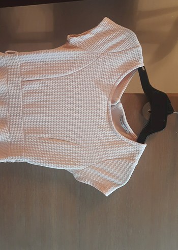 Kadın Bej Triko Dar Kesim Uzun Kollu Kazak - Görsel 4