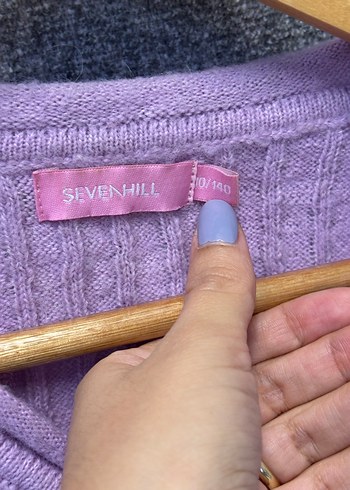 Sevenhill Kız Çocuk Yünlü Hırka - Görsel 2