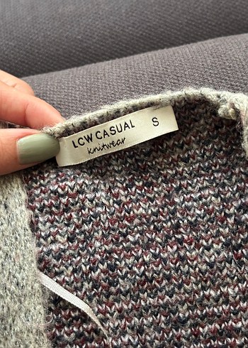 Bohem Etnik Desenli Örgü Kadın Hırka - Görsel 2