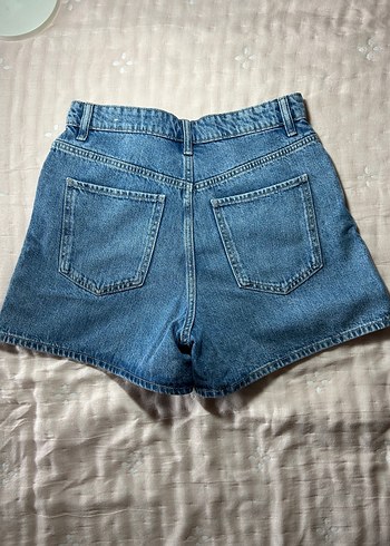 Mango Mavi Kadın Denim Şort