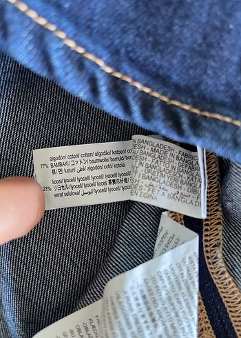 xxl Beden mavi Renk Zara Kadın Mavi Kot Ceket