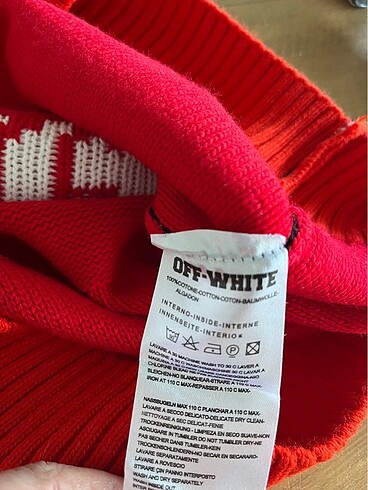 l Beden çeşitli Renk Off White kazak