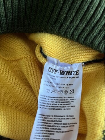 m Beden çeşitli Renk Off White kazak