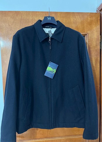 3xl Beden Erkek Lacivert Düğmeli Midi Ceket