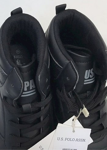 U.S Polo Assn. Siyah Erkek Spor Ayakkabı Sneakers