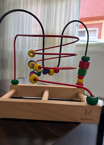  Beden Renkli Ahşap Eğitici Oyuncak
