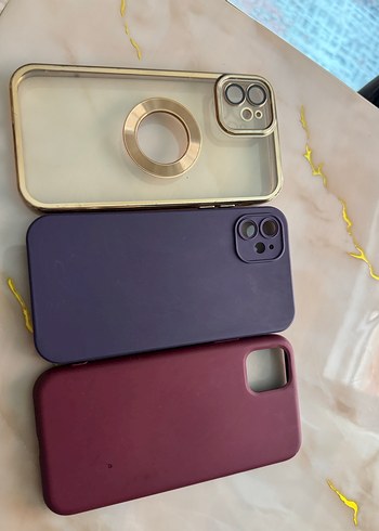 Parlak Mor Bohem Tarzı Telefon Kılıfı iPhone 11 modeli içindir