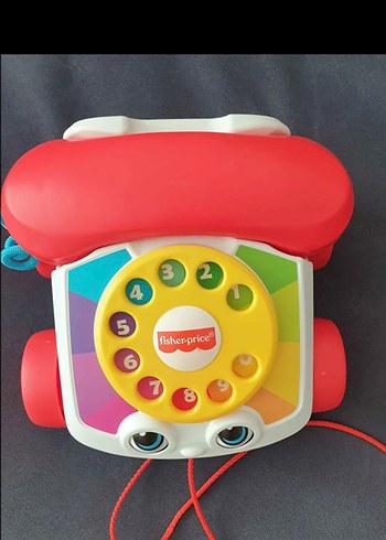  Beden Renk Fisher-Price Çevirmeli Geveze Oyuncak Telefon