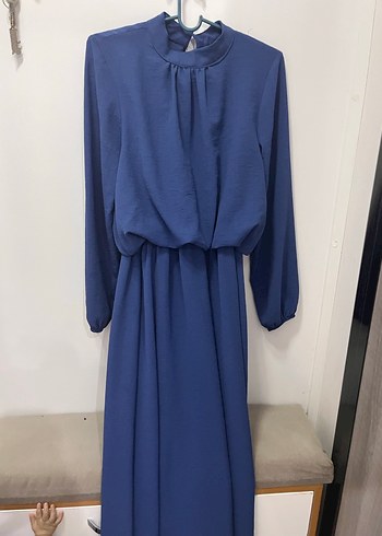40 Beden mavi Renk Mavi Düğmeli Kısa Kollu Hamile Bluzu