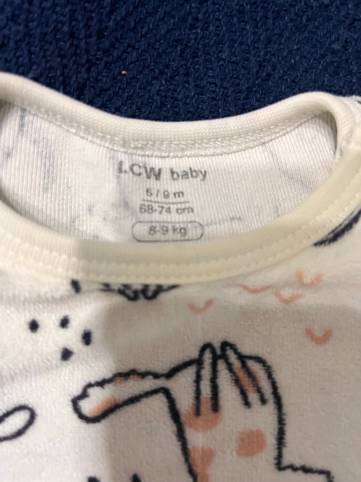 Uzun Kollu Gri Bebek Çıtçıtlı Body - Görsel 5