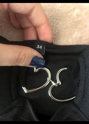 Trendyol & Milla Siyah Strappy Midi Kadın bodysuit