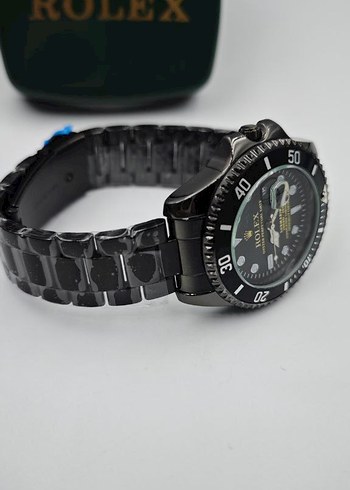 Rolex Siyah Çelik erkek saat - Görsel 2