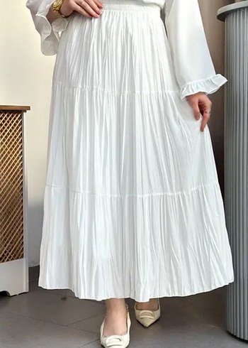 şifon etek - Görsel 5