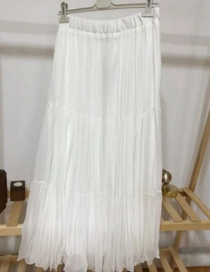 şifon etek - Görsel 4