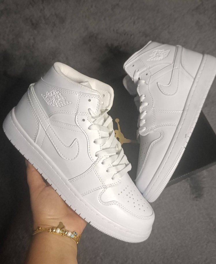 Beyaz Erkek Spor Ayakkabısı - Görsel 4