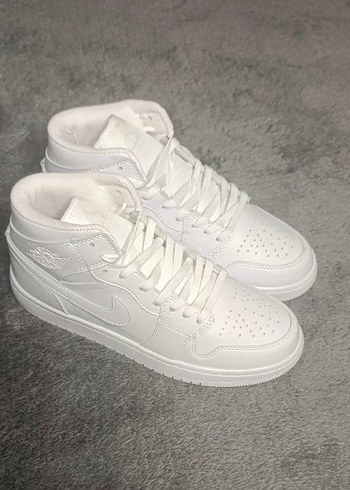 Beyaz Bağcıklı Erkek Spor Ayakkabı - Görsel 2