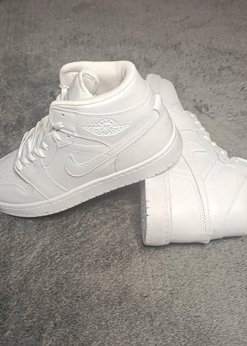 Beyaz Bağcıklı Erkek Spor Ayakkabı - Görsel 5