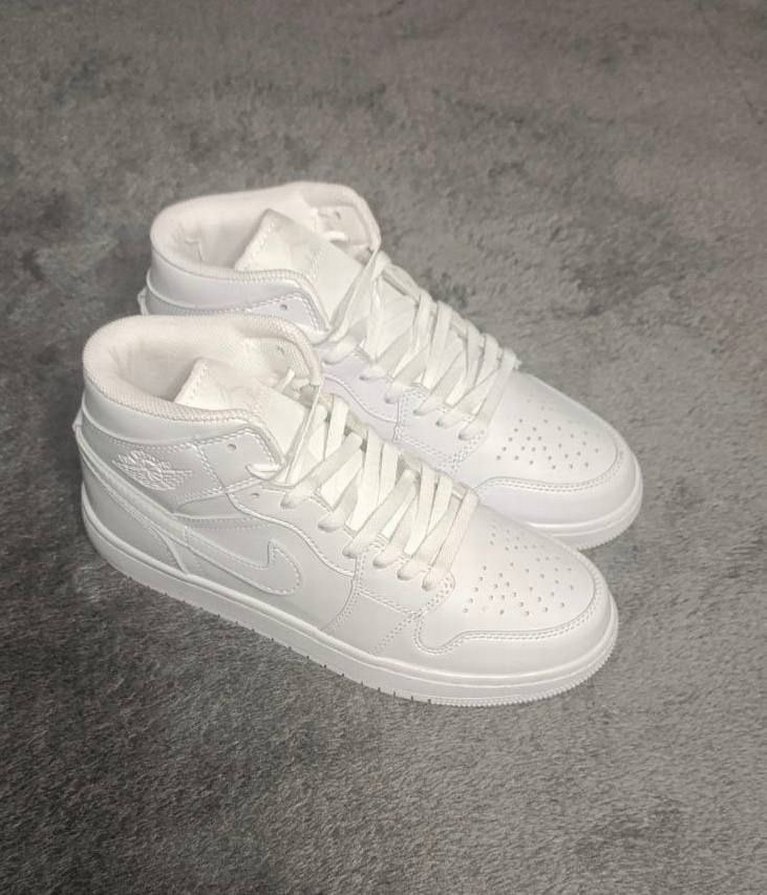 Beyaz Bağcıklı Erkek Spor Ayakkabı - Görsel 2