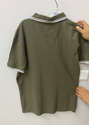 Diğer Düğmeli Khaki Erkek Polo Tişört