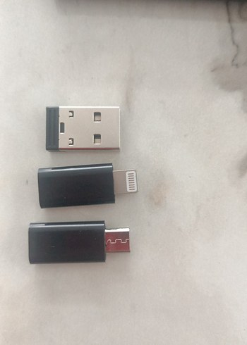 Siyah Taşınabilir USB port dönüştürme aparatları - Görsel 2