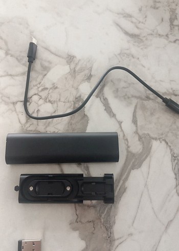 Siyah Taşınabilir USB port dönüştürme aparatları - Görsel 3