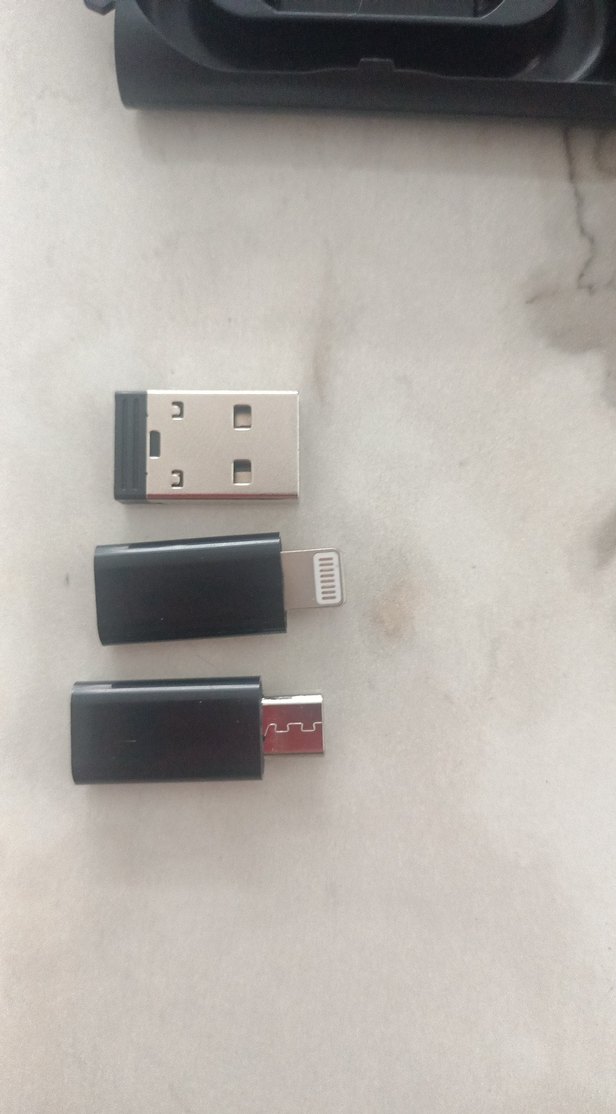 Siyah Taşınabilir USB port dönüştürme aparatları - Görsel 2