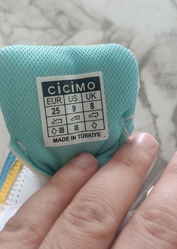 Renkli  Çocuk Spor Ayakkabı - Görsel 9