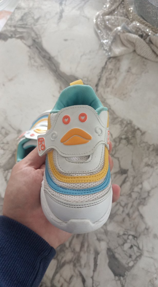 Renkli  Çocuk Spor Ayakkabı - Görsel 5