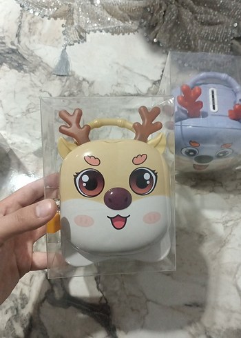 Renkli Geyik Figürlü Sıfır Çocuk Kumbaraları - Görsel 4