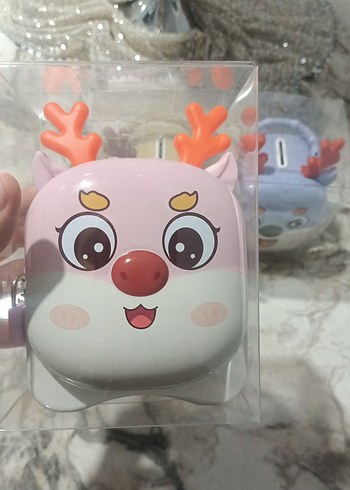 Renkli Geyik Figürlü Sıfır Çocuk Kumbaraları - Görsel 2