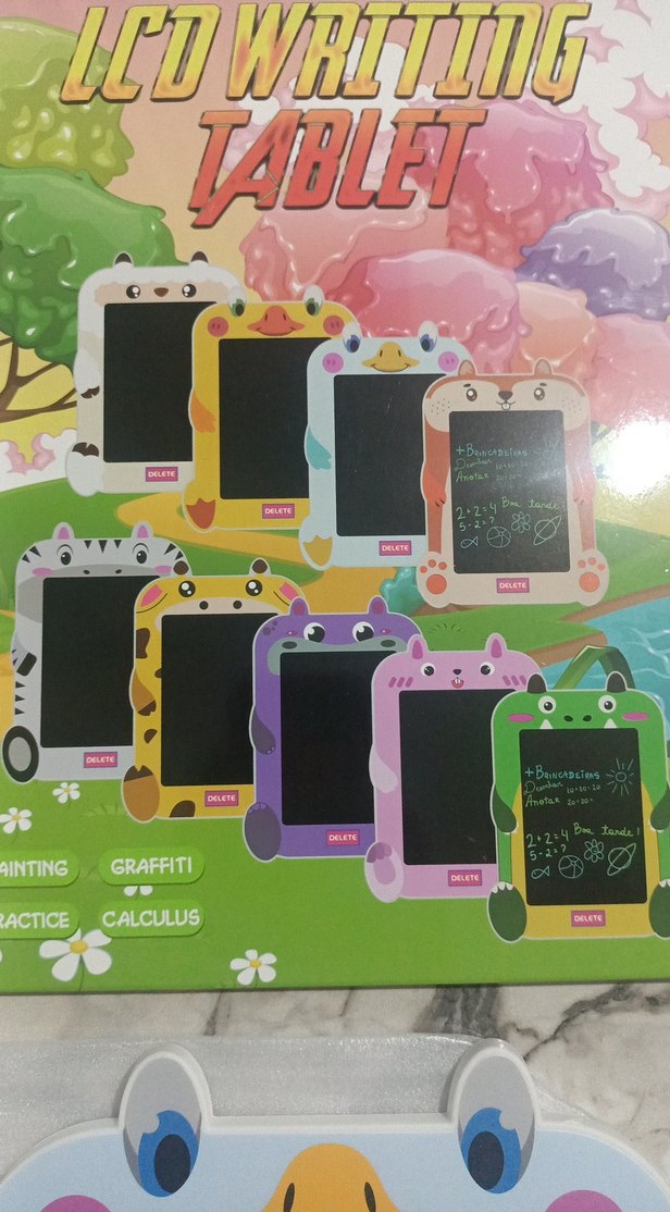 Pastel Renkli Eğitici Yazı Tableti - Görsel 3