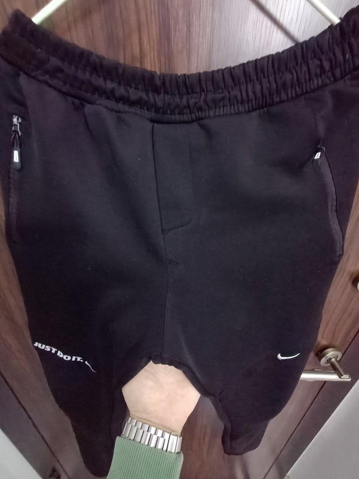 Nike Siyah Fermuarlı Erkek Spor Eşofman Altı - Görsel 5