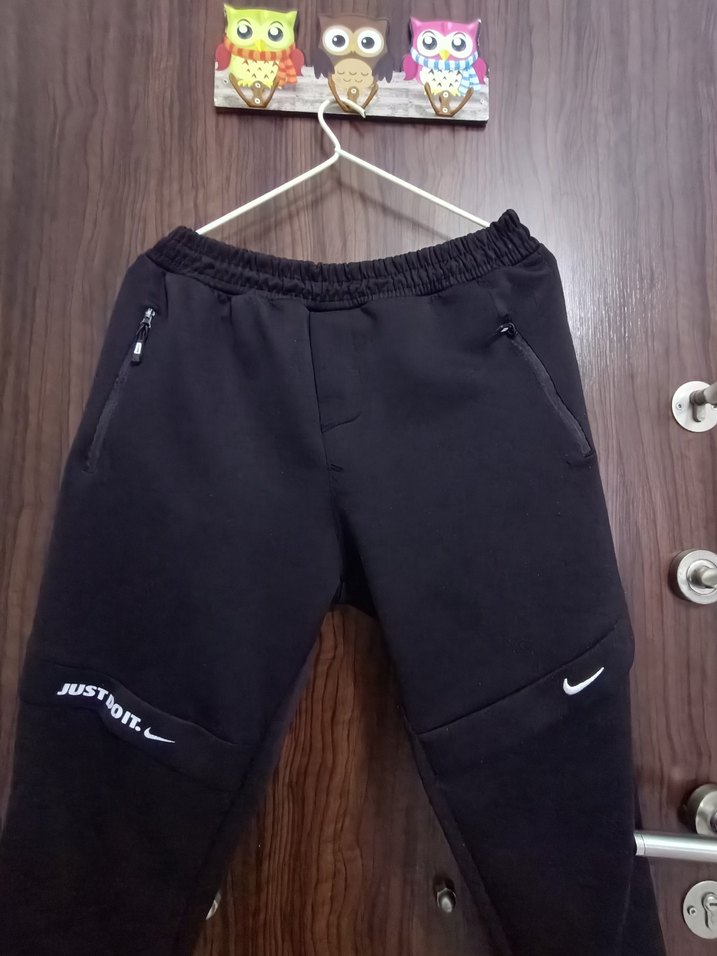 Nike Siyah Fermuarlı Erkek Spor Eşofman Altı - Görsel 4