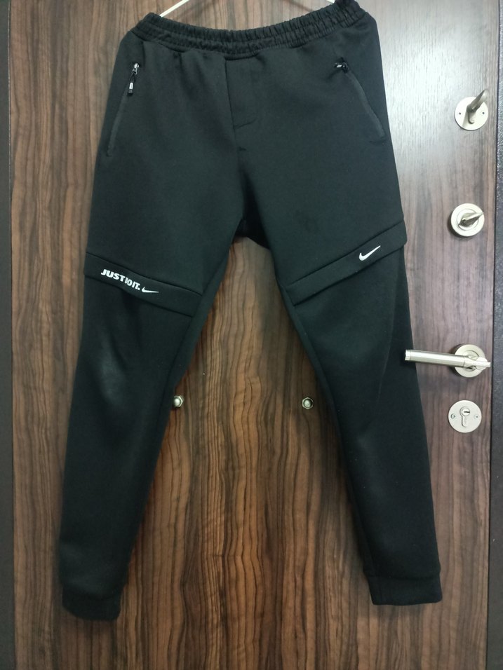 Nike Siyah Fermuarlı Erkek Spor Eşofman Altı - Görsel 2