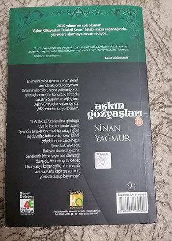 Aşkın Gözyaşları II Hz. Mevlana Biyografik Roman - Görsel 2