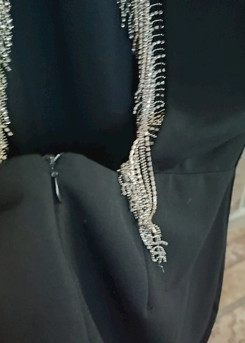 taşlı abiye elbise - Görsel 4