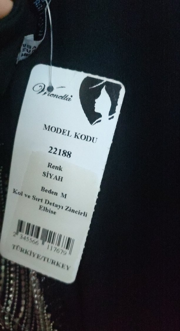 taşlı abiye elbise - Görsel 5