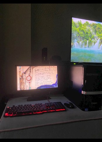 Casper Siyah Monitör - Görsel 3